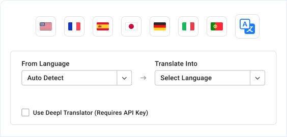RSS Feed Translation (30+ Languages)